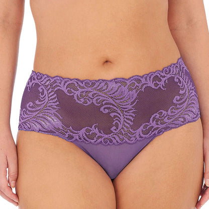 Natori Feathers Girl Brief 756023 Blue Lavender Front