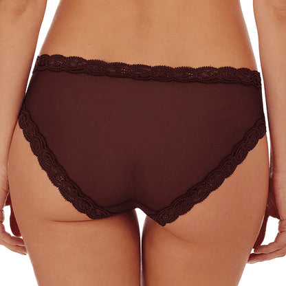 Natori Feathers Hipster Panty 753023 Cocoa Back