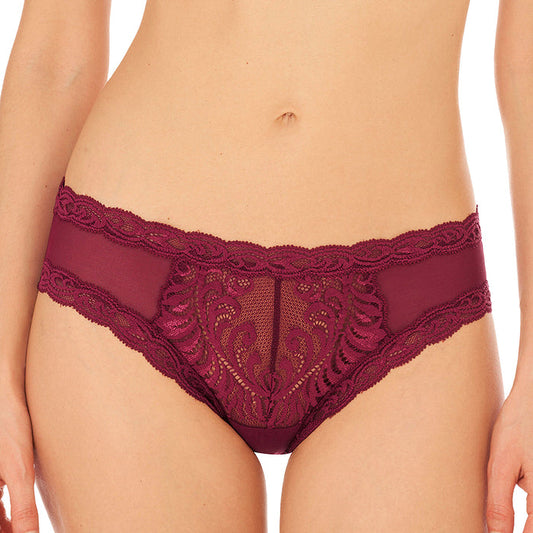 Natori Feathers Hipster Panty 753023 Crushed Velvet Front