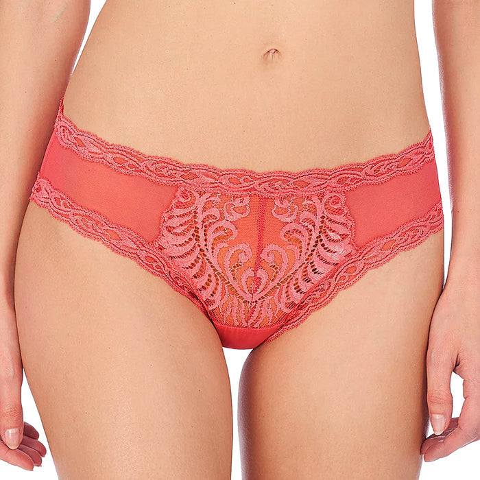 Natori Feathers Hipster Panty 753023 Damask Pink Front