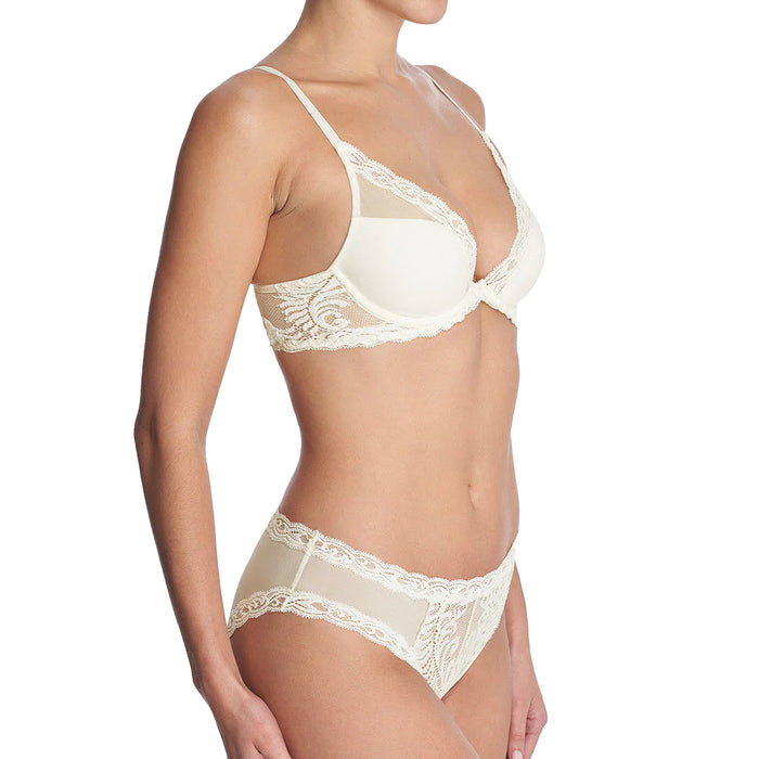 Natori Feathers Hipster Panty 753023 Ivory Set