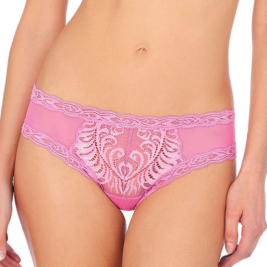 Natori Feathers Hipster Panty 753023 Violet Quartz Front