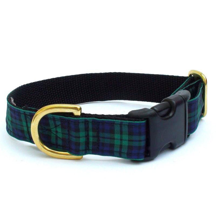 Navy Tartan Collar