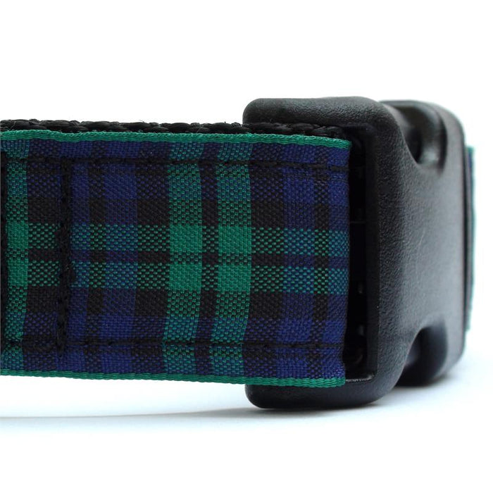 Navy Tartan Collar