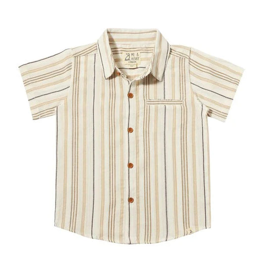 Newport-Beige/Brown/White Stripe