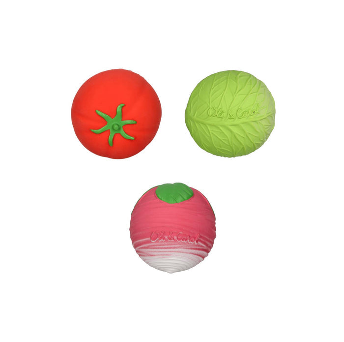 Oli & Carol - Veggie Salad Baby Sensory Balls
