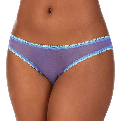 OnGossamer Mesh Hip Bikini 3202 Iris Front