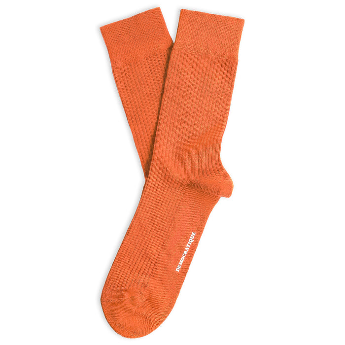 Originals Fine Rib Socks Orange