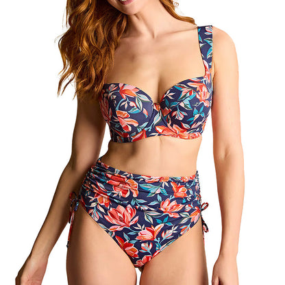 Panache Midi Adjustable Bikini Brief Bottom SW2049 Liliflora Set