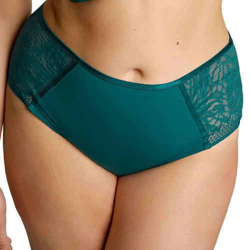 Panache Sculptresse Sophia Deep Brief 11192 Teal Blue Front