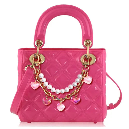 Pearl: Flamingo Pink Heart