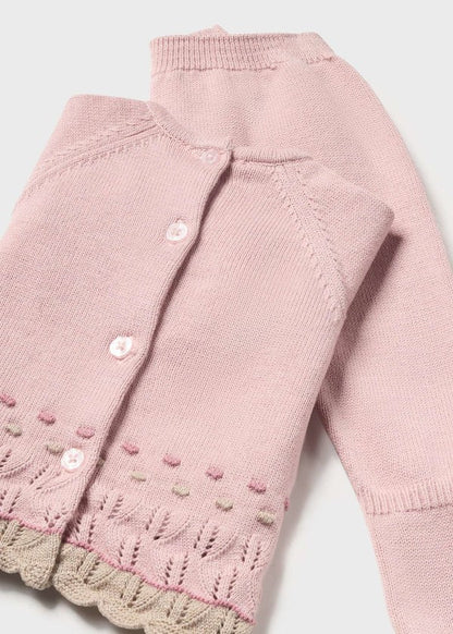 Pink 3 pc. Sweater Set