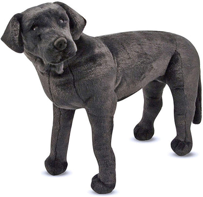plush black lab