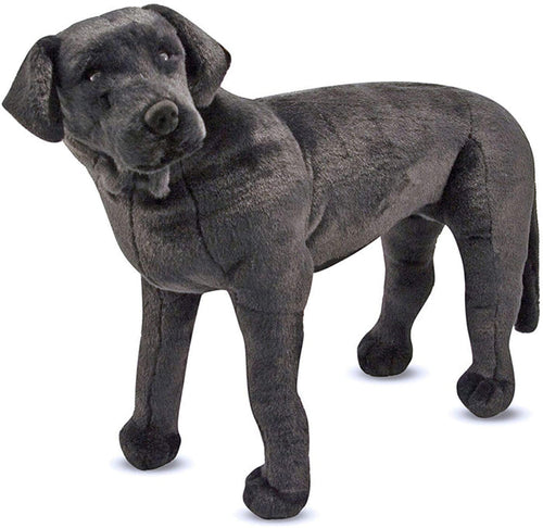 plush black lab