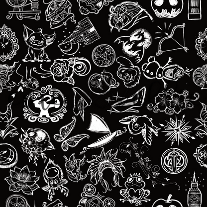 Princess Tattoos-- Multiple Colors
