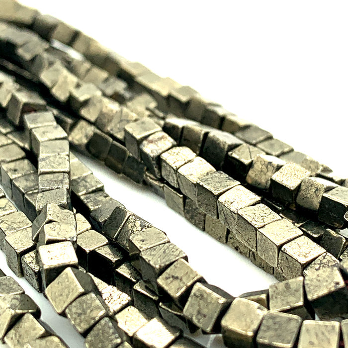 Pyrite Gemstone Strands, jewelry supplies