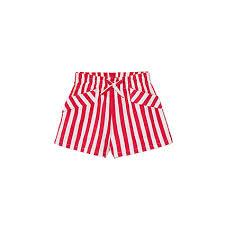 Red Stripe Shorts