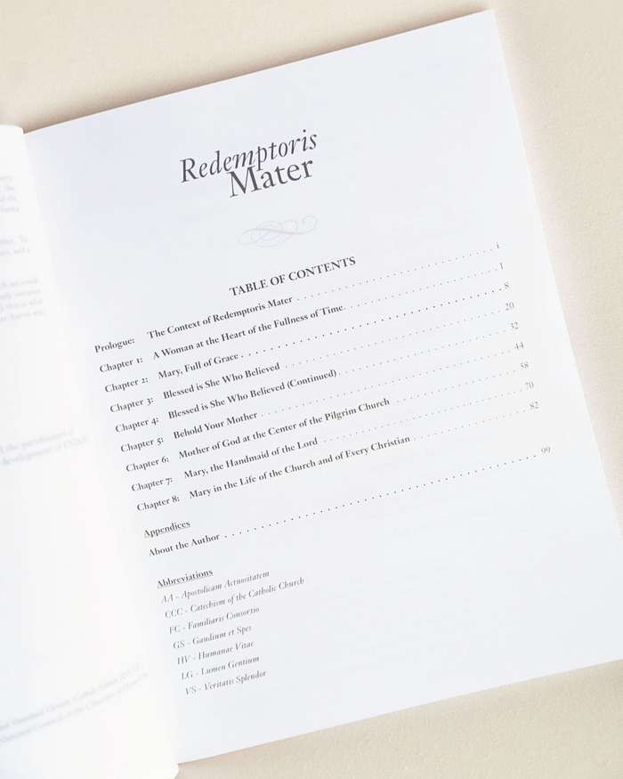Redemptoris Mater | Mother of the Redeemer