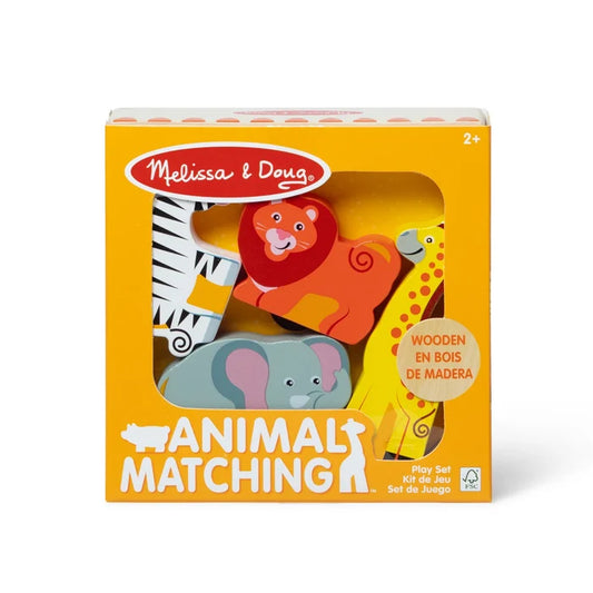 Safari Wooden Animals Matching