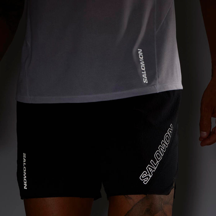 Salomon Sense Aero 5" Shorts | Deep Black | Mens