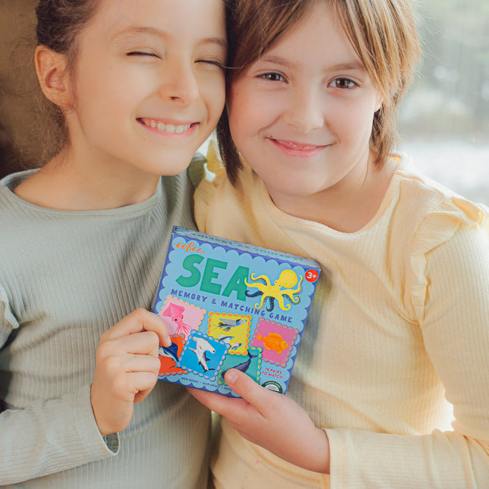 Sea Animals-Little Square Memory Game