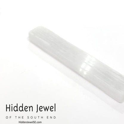 Selenite Raw Gemstone wand / log