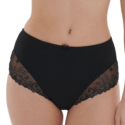 Simone Perele Delice Control Brief 12X770 Gem Black Front