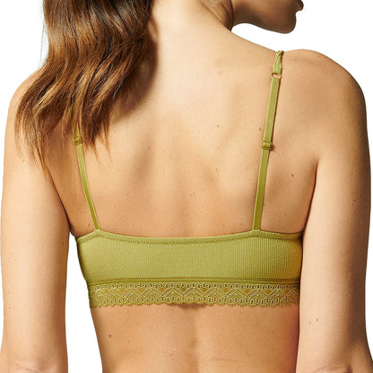Simone Perele Eugenie Wireless Bra 15Z210 Mangrove Green Back