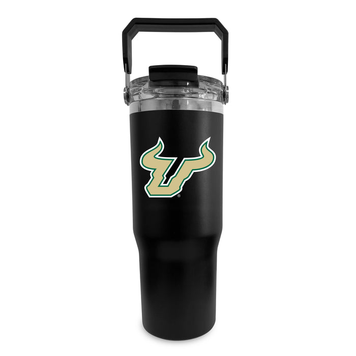 South Florida Bulls 32oz Stainless Bucket Handle Tumbler