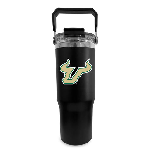 South Florida Bulls 32oz Stainless Bucket Handle Tumbler