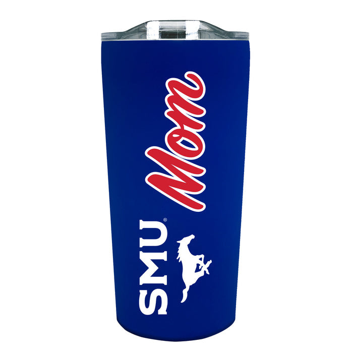 Southern Methodist 18oz Stainless Soft Touch Tumbler