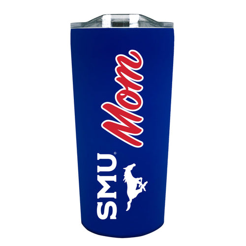 Southern Methodist 18oz Stainless Soft Touch Tumbler