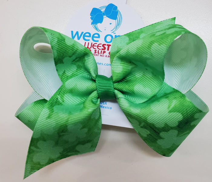 St. Patrick's Day Shamrock Bow
