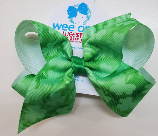St. Patrick's Day Shamrock Bow