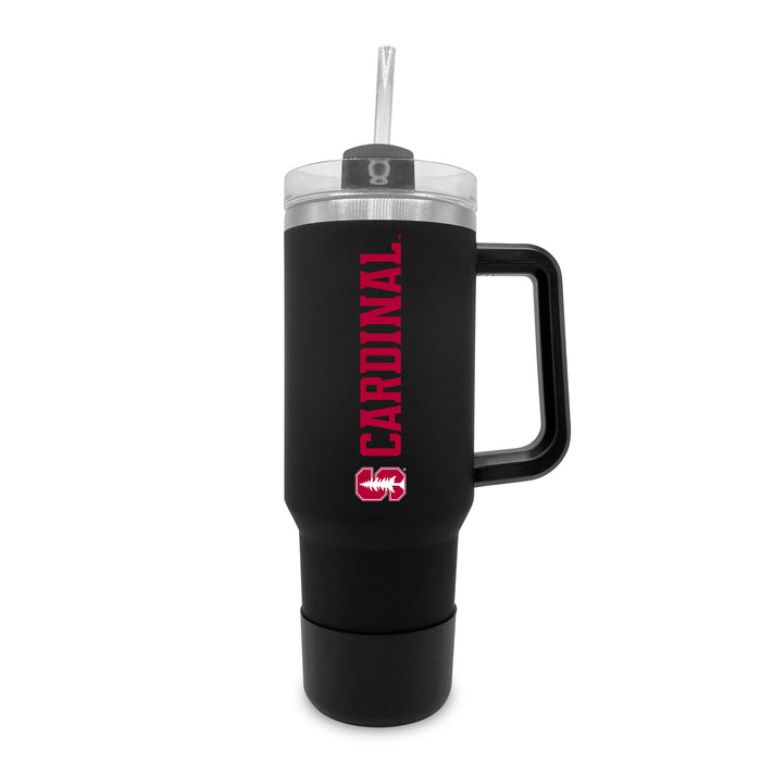 Stanford Cardinal 40oz Stainless Tumbler w/Removable Straw
