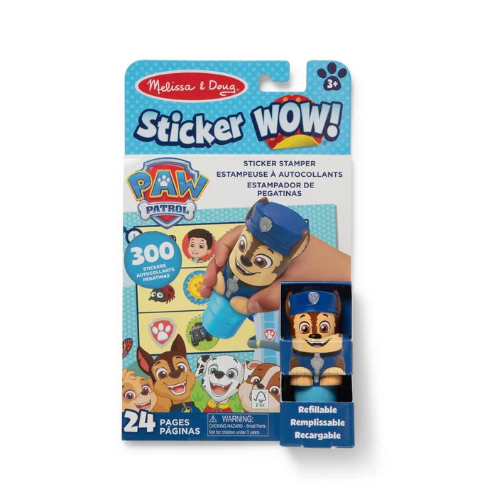 Sticker Wow! Activity Pad & Stamper-Paw Patrol-Chase