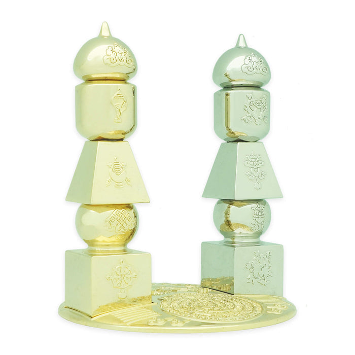Sun Moon Five Element Pagodas