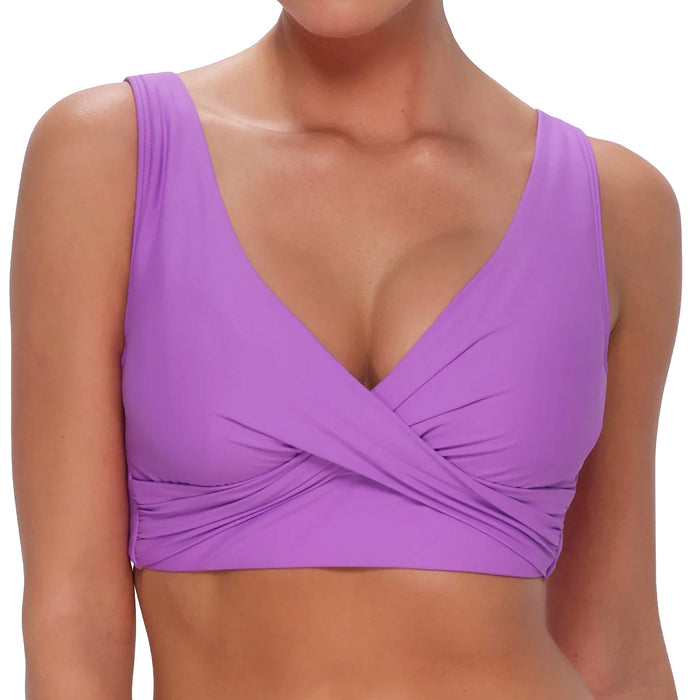 Sunsets Elsie Bikini Top 523 Berry Burst Front