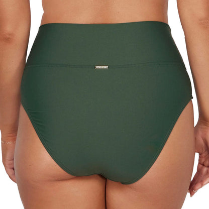 Sunsets Hannah High Waist Bikini Bottom 33B Island Green Back