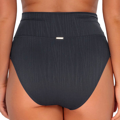 Sunsets Hannah High Waist 33B Slate Seagrass Texture Back