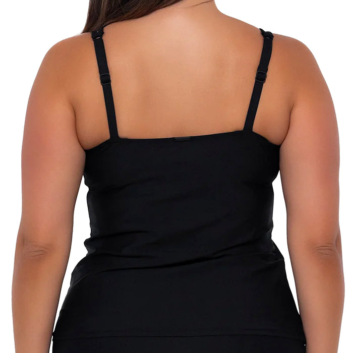 Sunsets Taylor Tankini 75EFGH Black Back