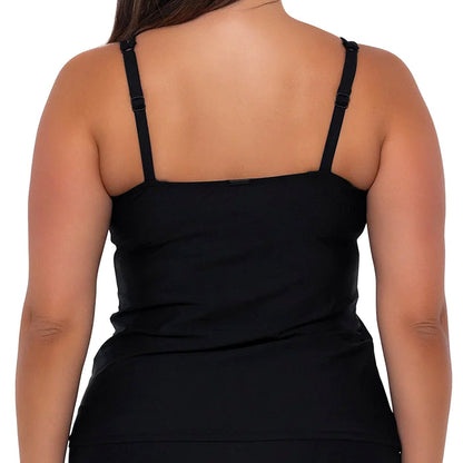 Sunsets Taylor Tankini 75EFGH Black Back