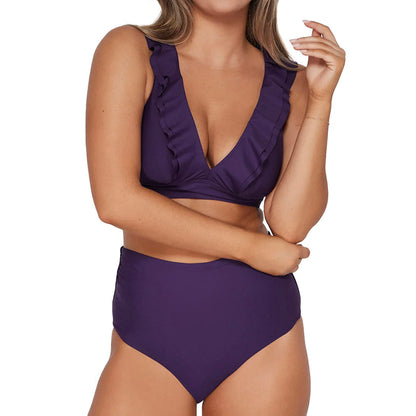 Sunsets Willa Wireless Bikini Top 546 Paradise Plum Set