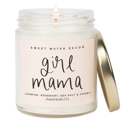 Sweet Water Decor - Girl Mama 9 oz Soy Candle - Mother's Day Gifts