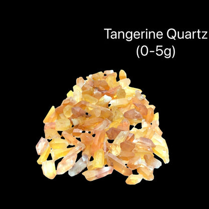 Tangerine Quartz Gemstone Points | Hidden Jewel of the South End