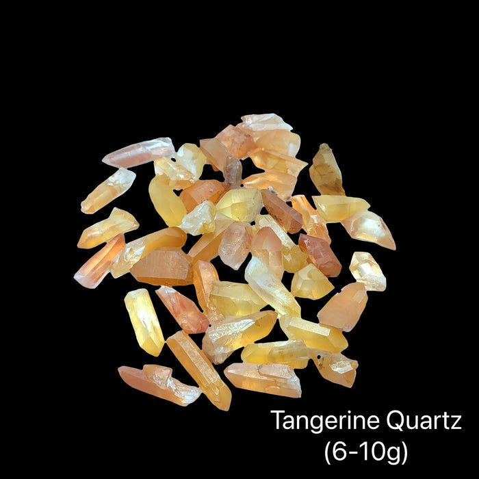 Tangerine Quartz Gemstone Points | Hidden Jewel of the South End
