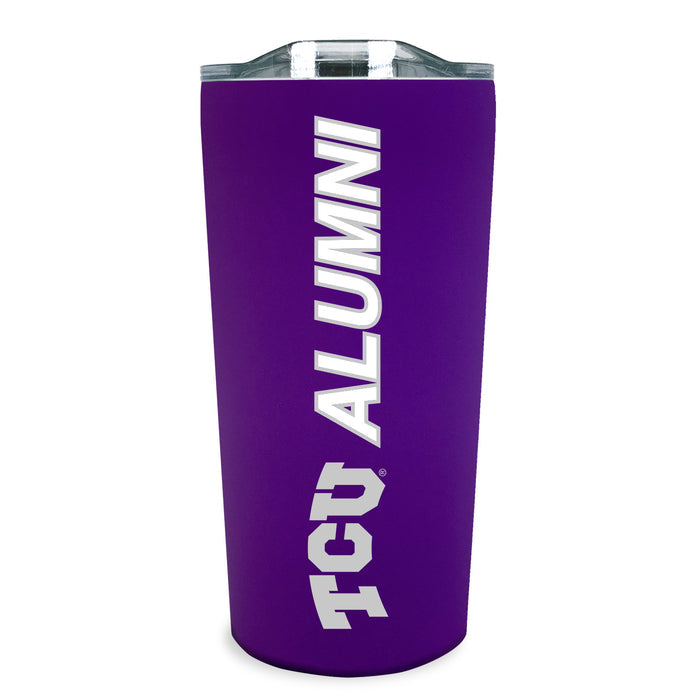 Texas Christian 18oz Stainless Soft Touch Tumbler