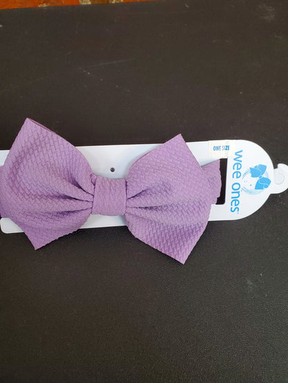 Textured Large Bowtie Headband