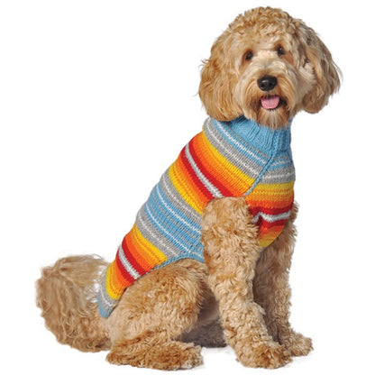 Turquoise Serape Sweater