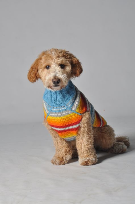 Turquoise Serape Sweater
